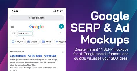 google search result simulator